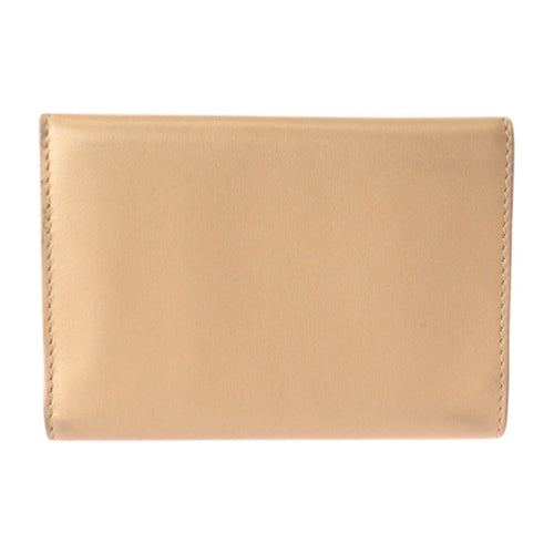Balenciaga Beige Leather Wallet (Tri-Fold)