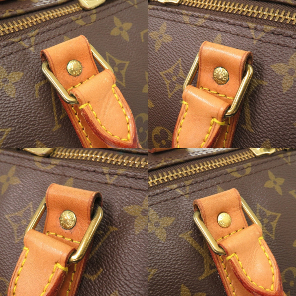 Louis Vuitton Brown Monogram Canvas Boston Bag