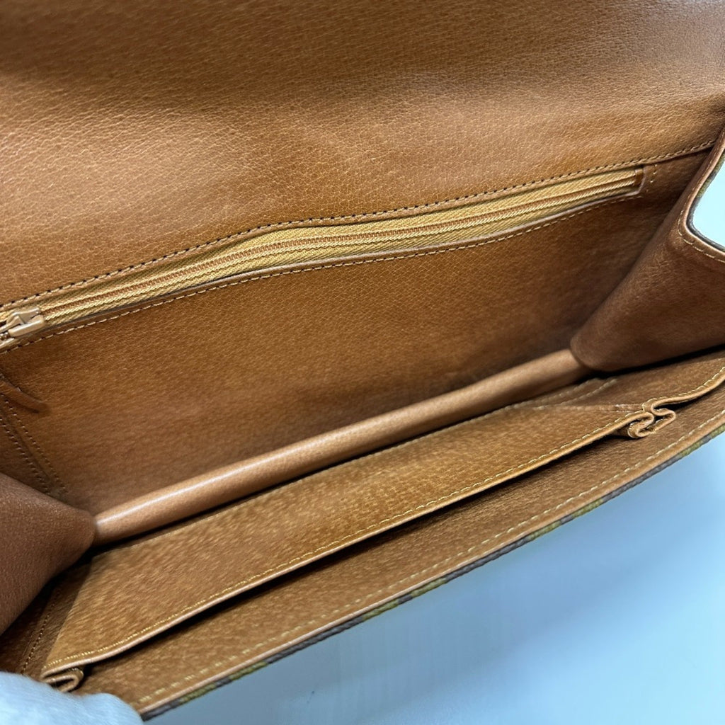 Louis Vuitton Brown Monogram Clutch Bag Pochette