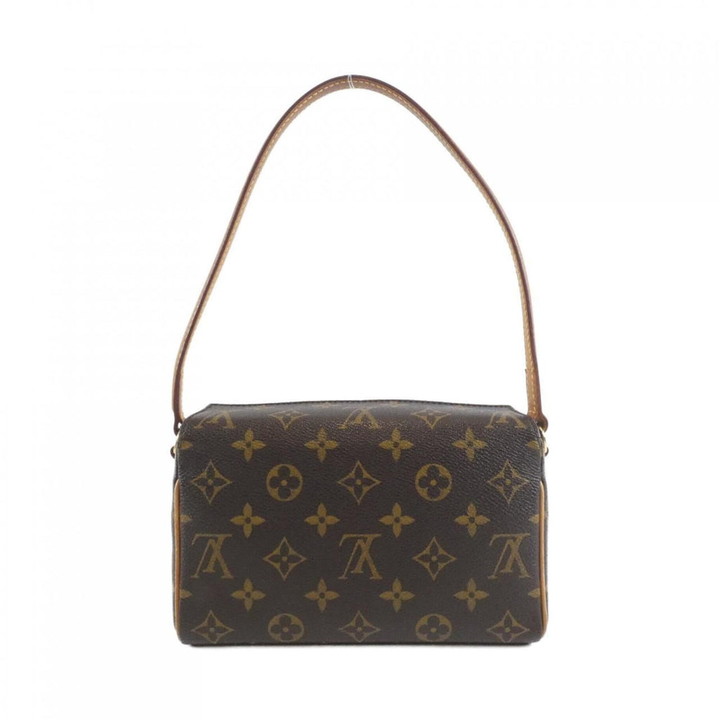 Louis Vuitton Marron Coated Canvas Handbag