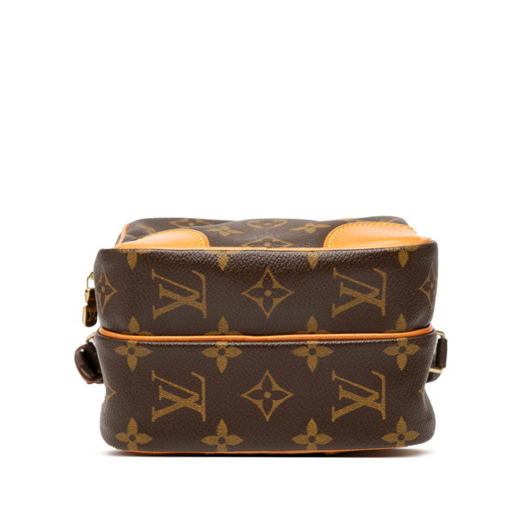 Louis Vuitton Brown Pvc Leather Shoulder Bag