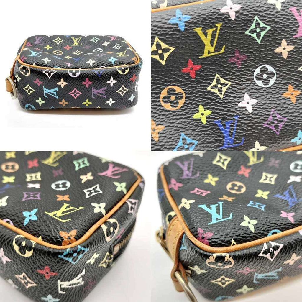 Louis Vuitton Black Monogram Multicolore Pouch