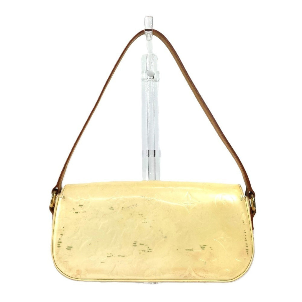 Louis Vuitton Monogram Vernis Pearl White Monogram Vernis Shoulder Bag
