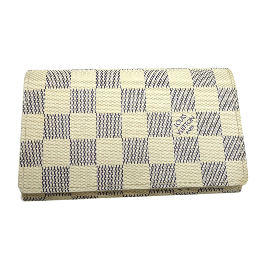 Louis Vuitton White Damier Azur Wallet