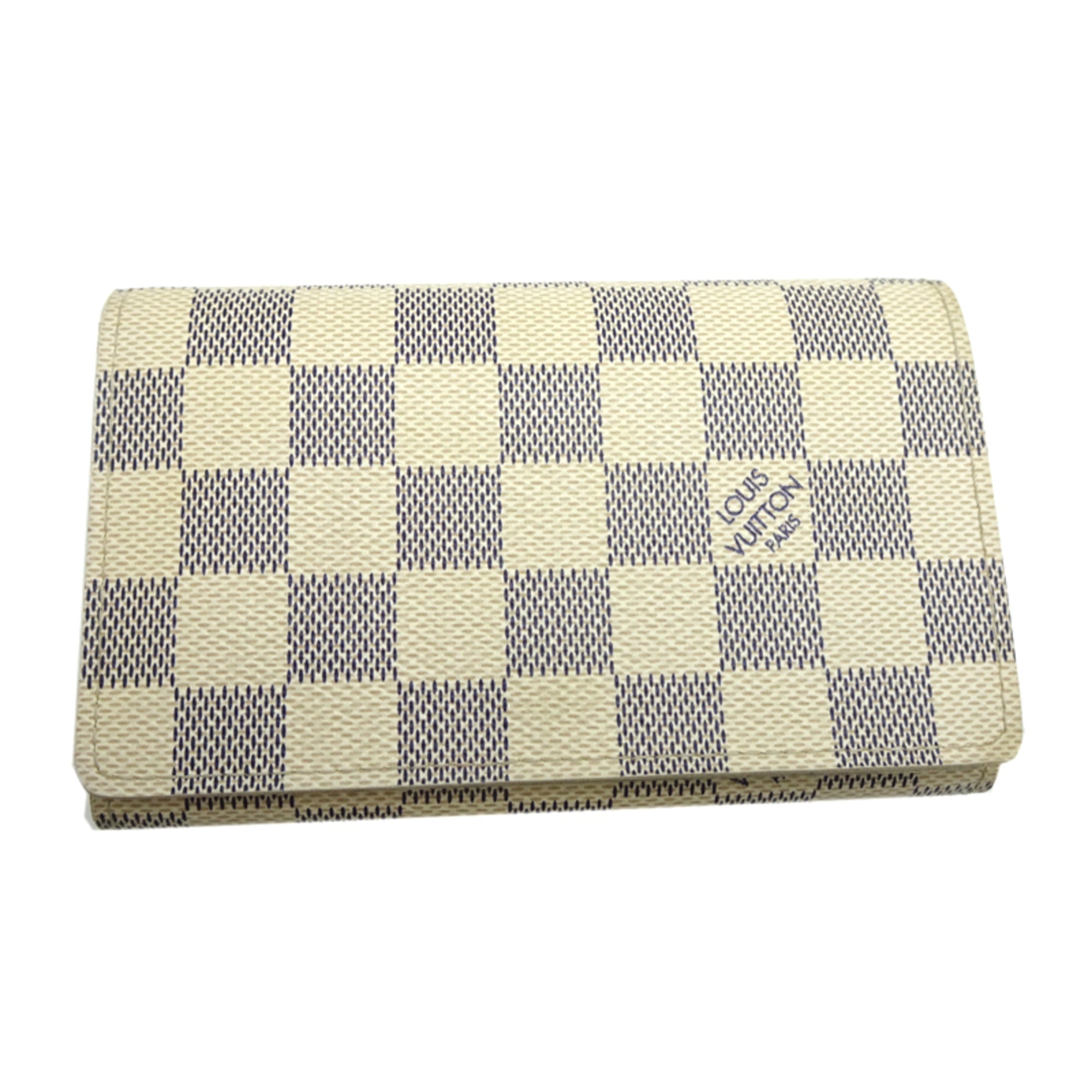 Louis Vuitton White Damier Azur Wallet