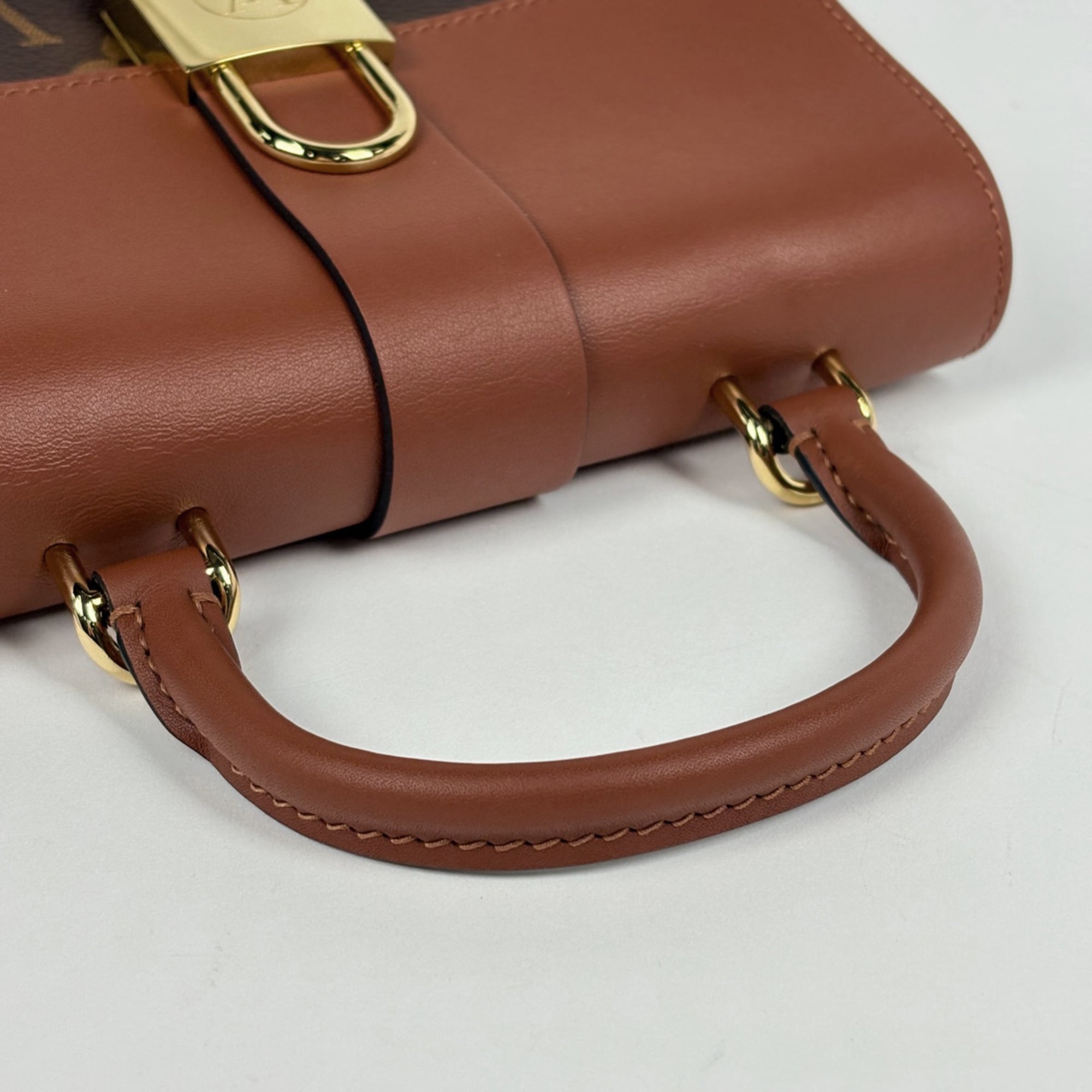 Louis Vuitton Brown Monogram Handbag Shoulder Bag