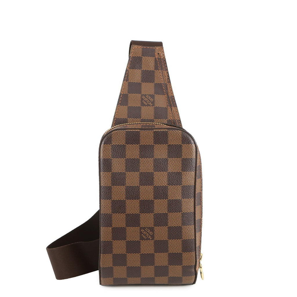 Louis Vuitton Damier Brown Damier Canvas Ebene Shoulder Bag Sling Bag