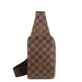 Louis Vuitton Damier Brown Damier Canvas Ebene Shoulder Bag Sling Bag