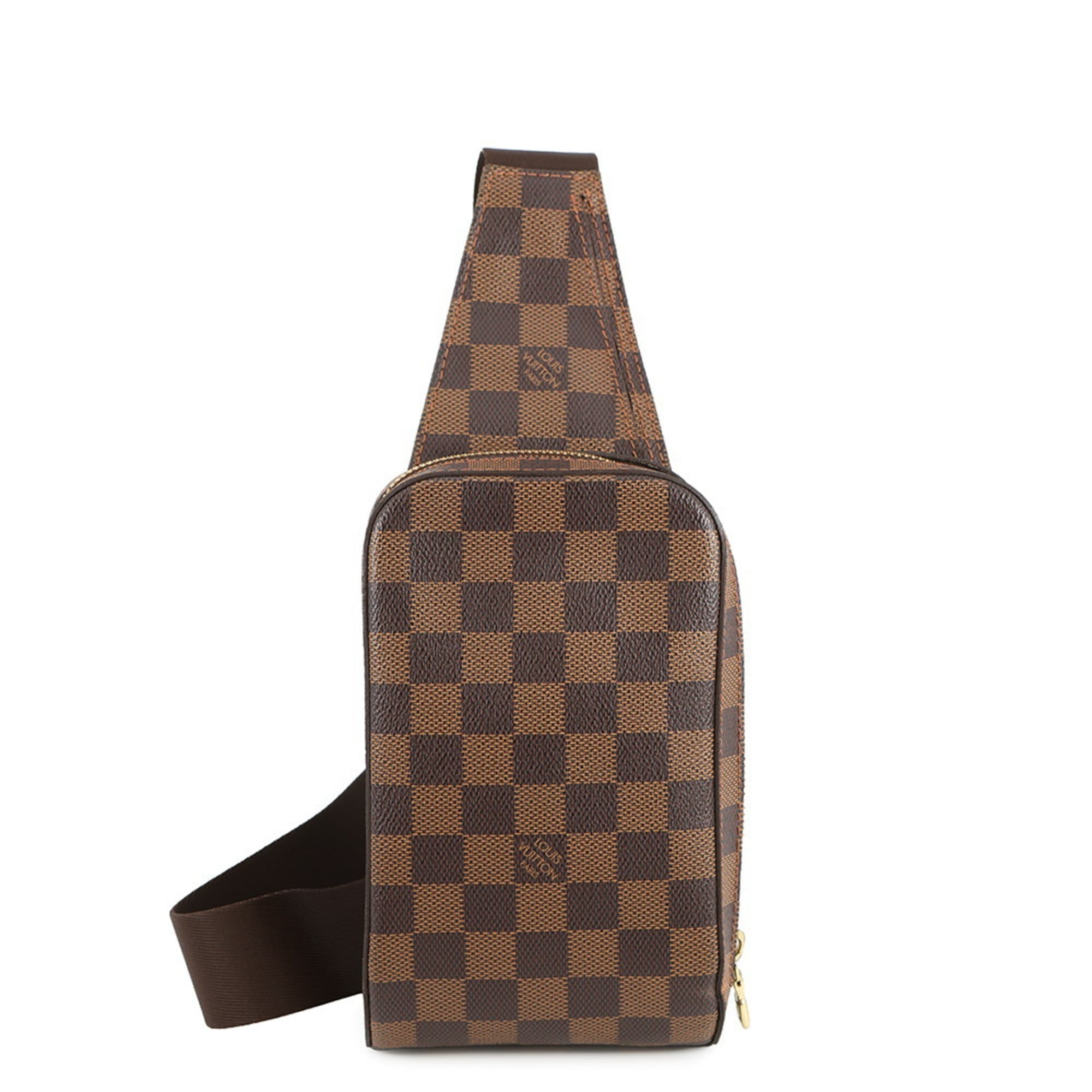 Louis Vuitton Damier Brown Damier Canvas Ebene Shoulder Bag Sling Bag