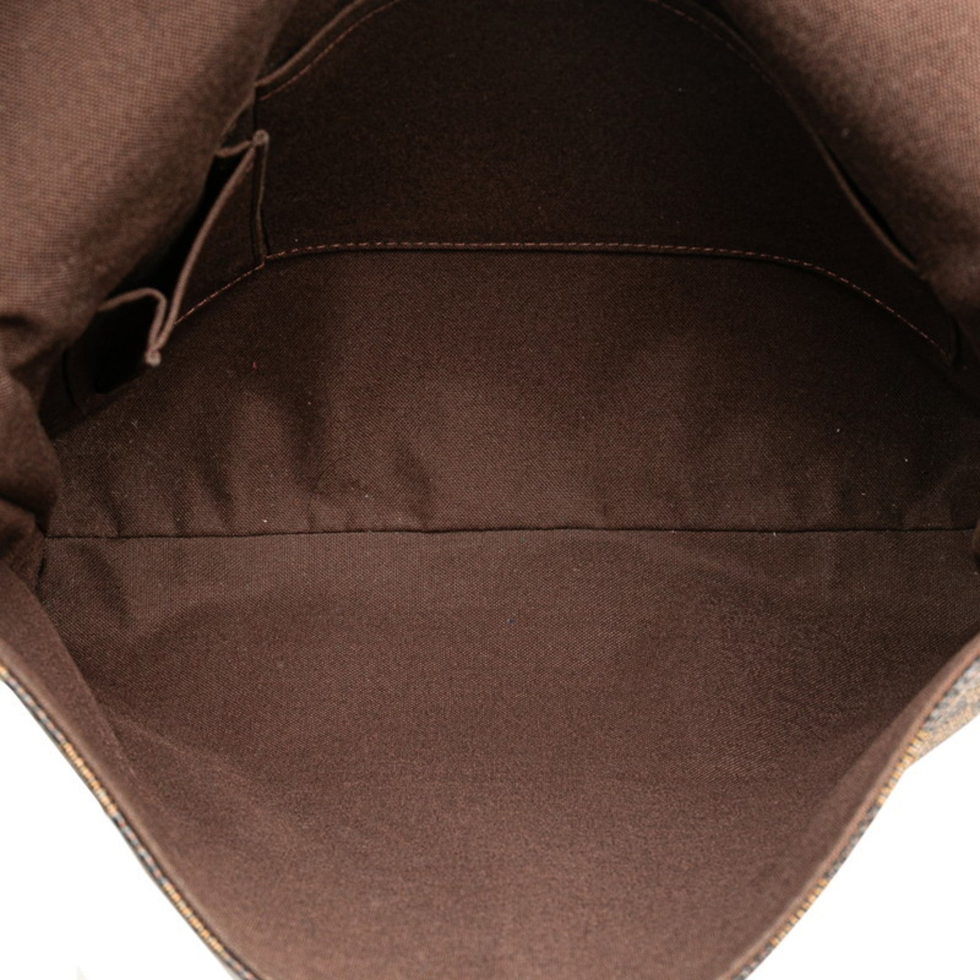 Louis Vuitton Brown Pvc Leather Shoulder Bag