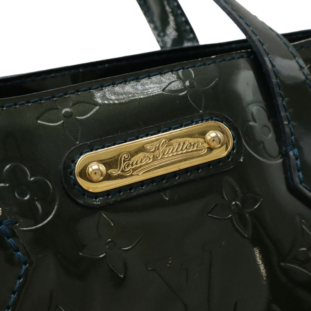 Louis Vuitton Blue Infini Monogram Vernis Handbag Tote Bag