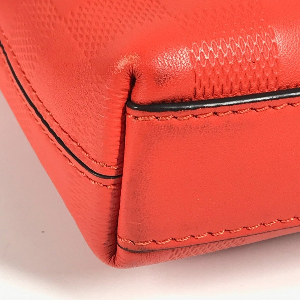 Louis Vuitton Red Color Damier Infini Pochette Shoulder Bag