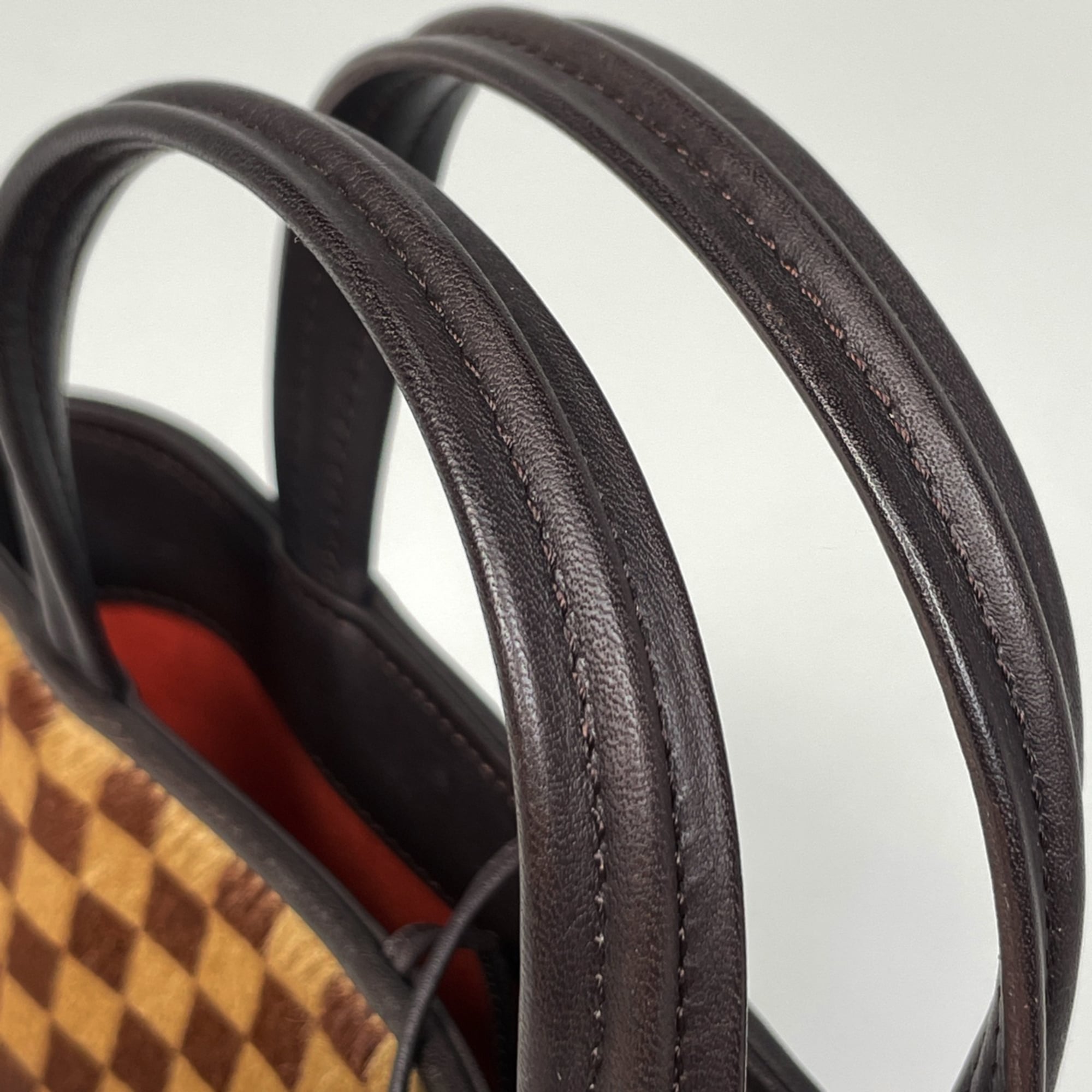 Louis Vuitton Brown Damier Canvas Handbag