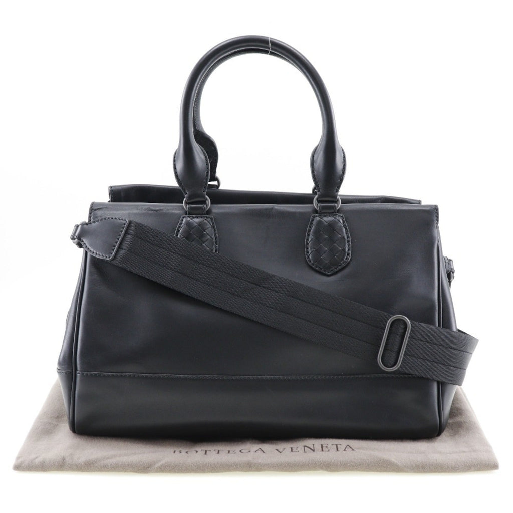 Bottega Veneta Black Leather Handbag
