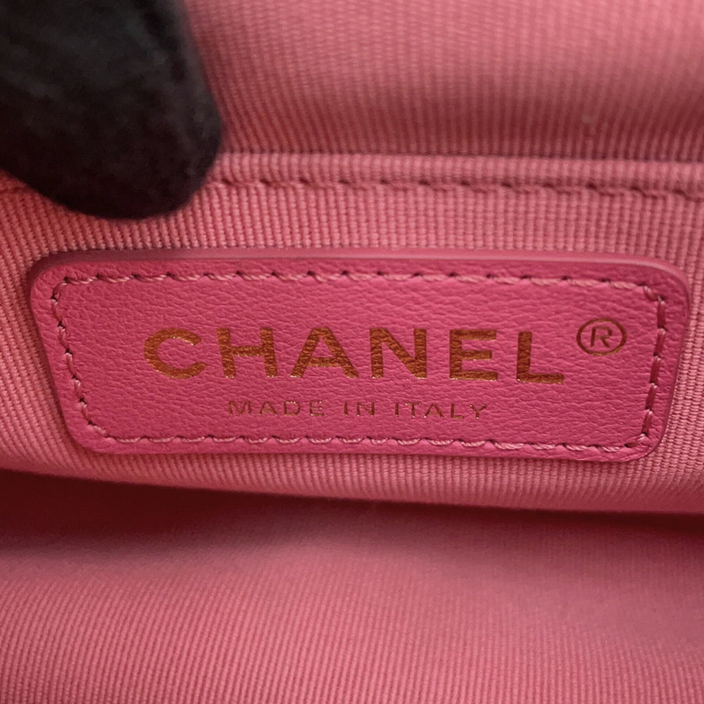 Chanel White Leather Handbag Shoulder Bag