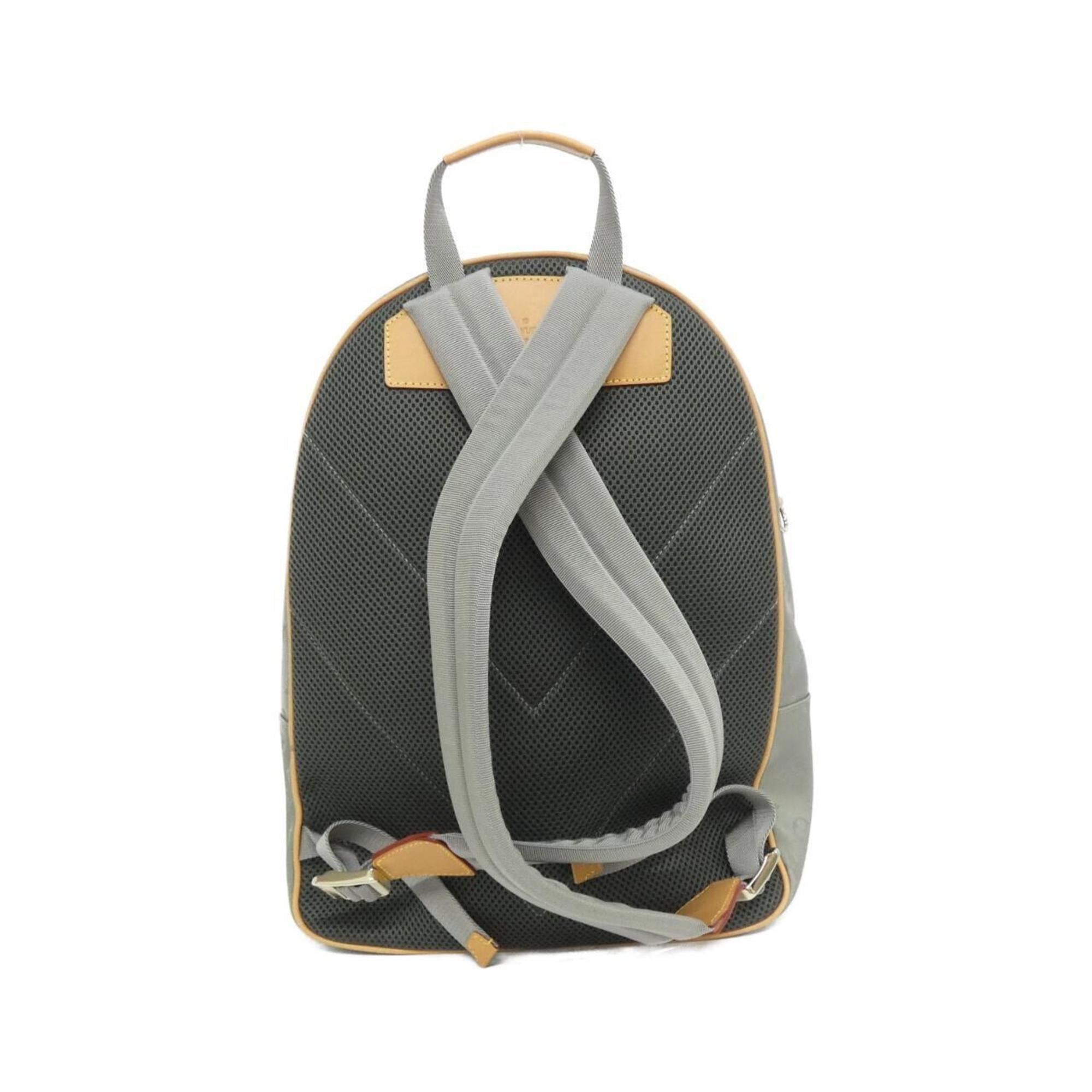 Louis Vuitton Gris Canvas Backpack