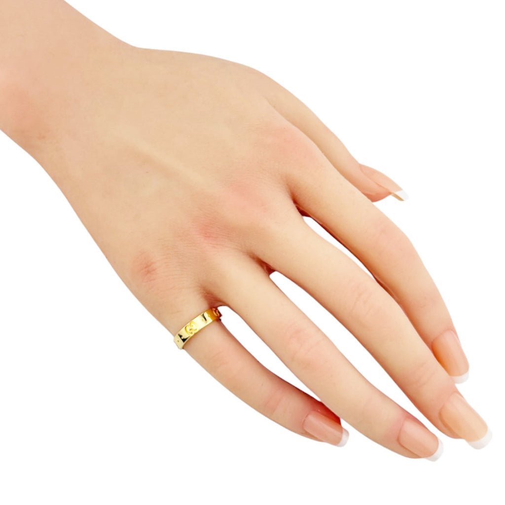 Gucci Yellow Gold Yellow Gold (18K) Band Ring (Pre-Owned)