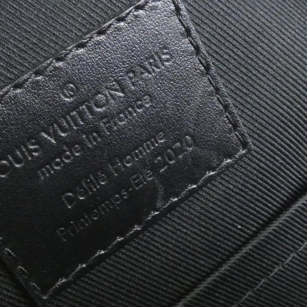 Louis Vuitton Black Marron Coated Canvas Shoulder Bag