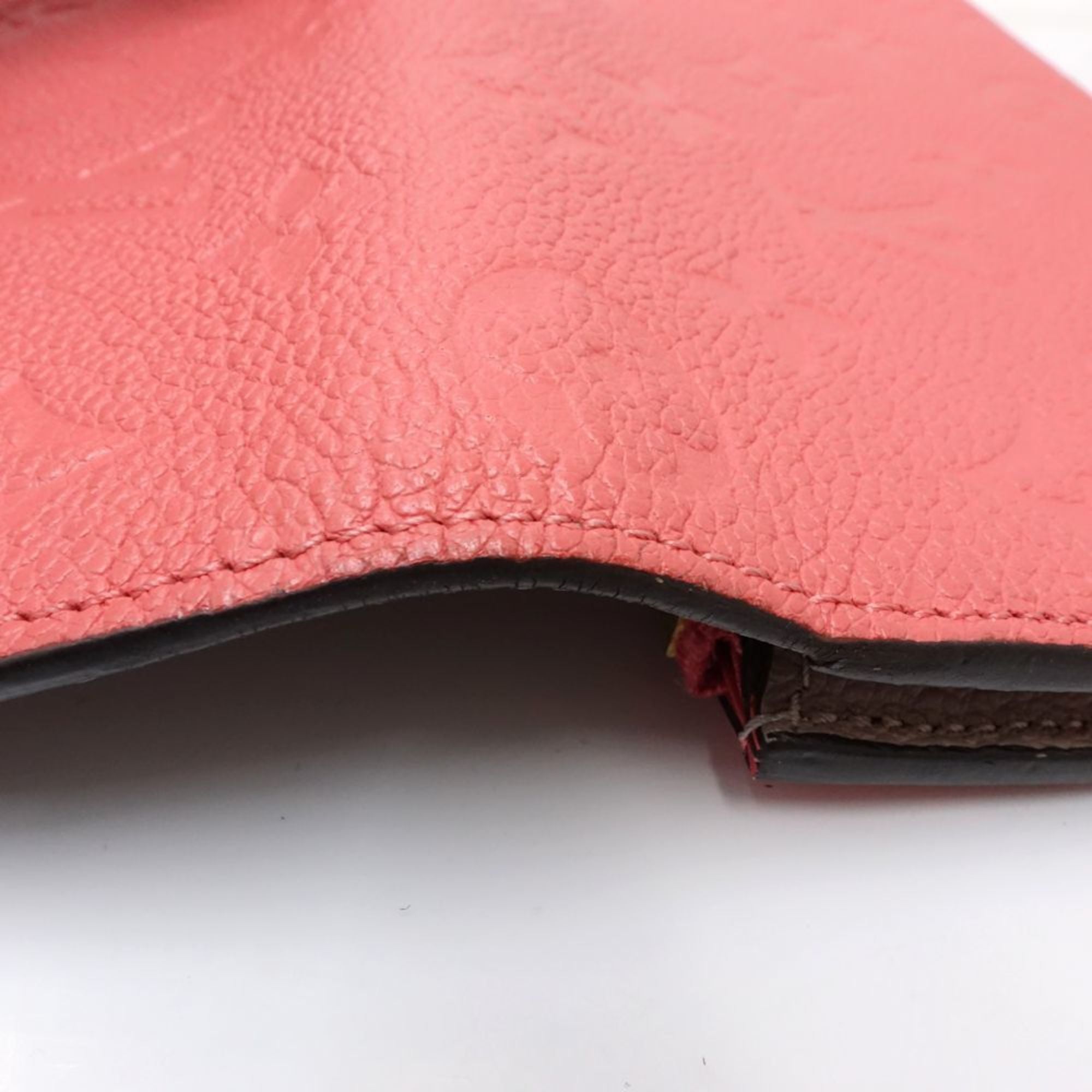 Louis Vuitton Hot Pink Monogram Empreinte Long Wallet