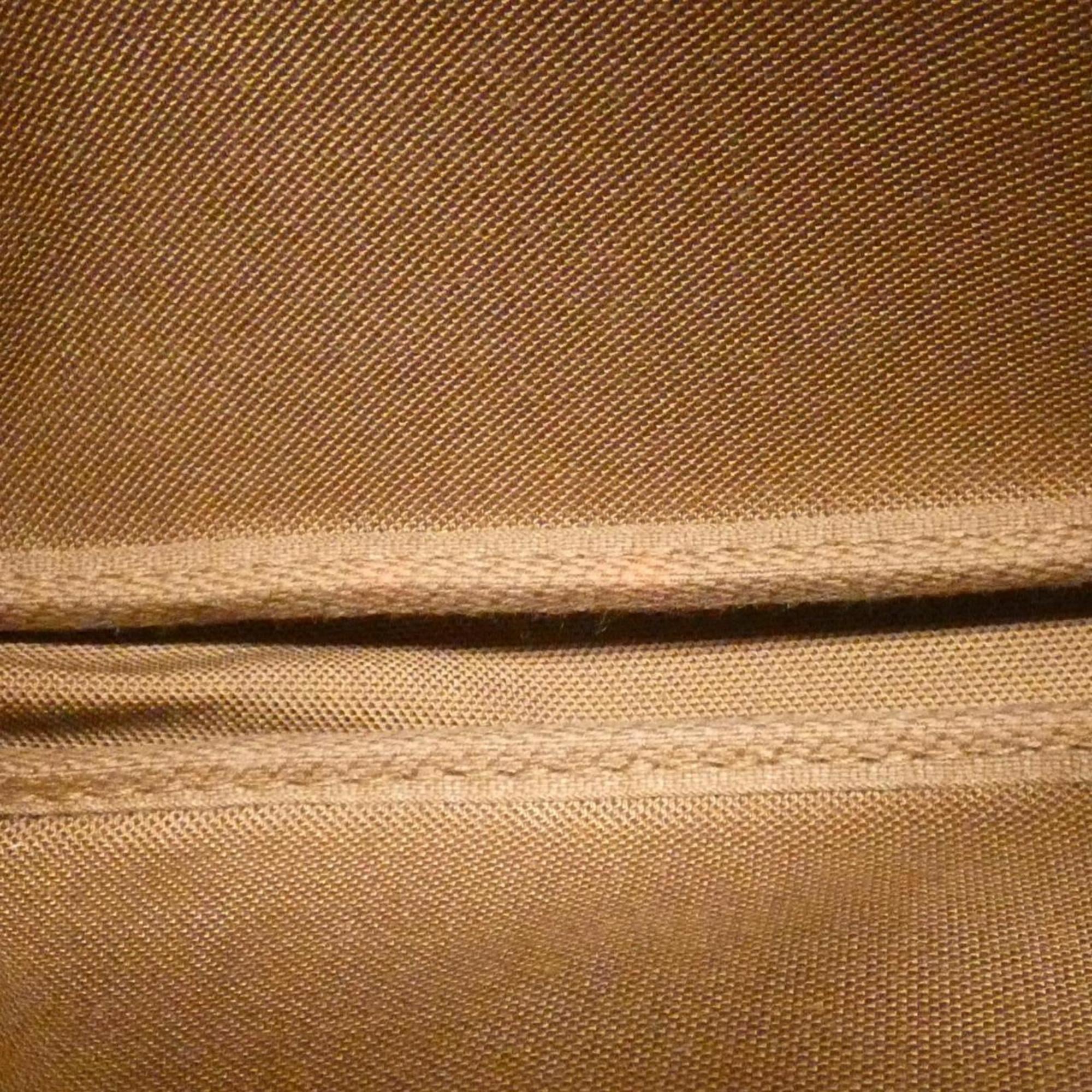 Louis Vuitton Marron Coated Canvas Pouch