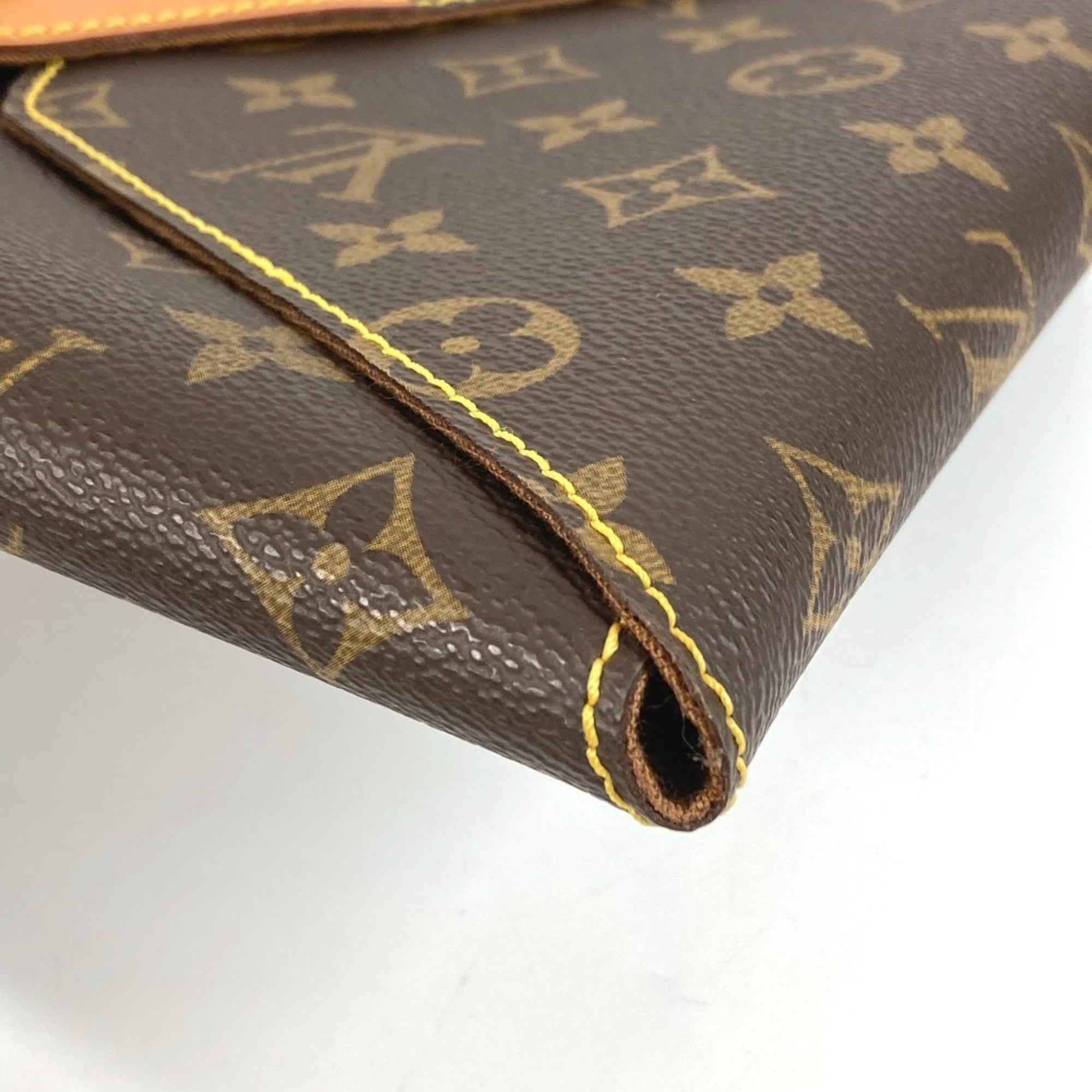 Louis Vuitton Monogram Brown Monogram Clutch Bag