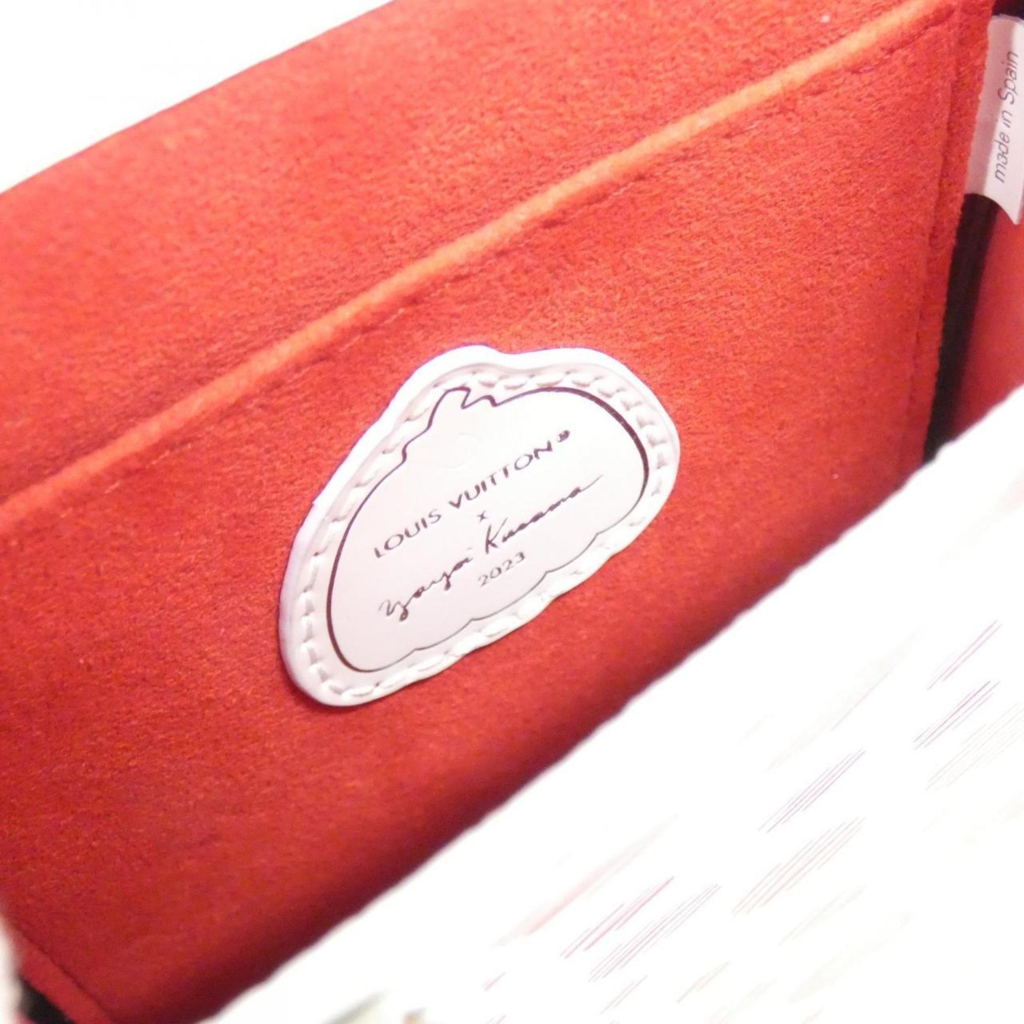 Louis Vuitton Epi Blanc Rouge Leather Handbag