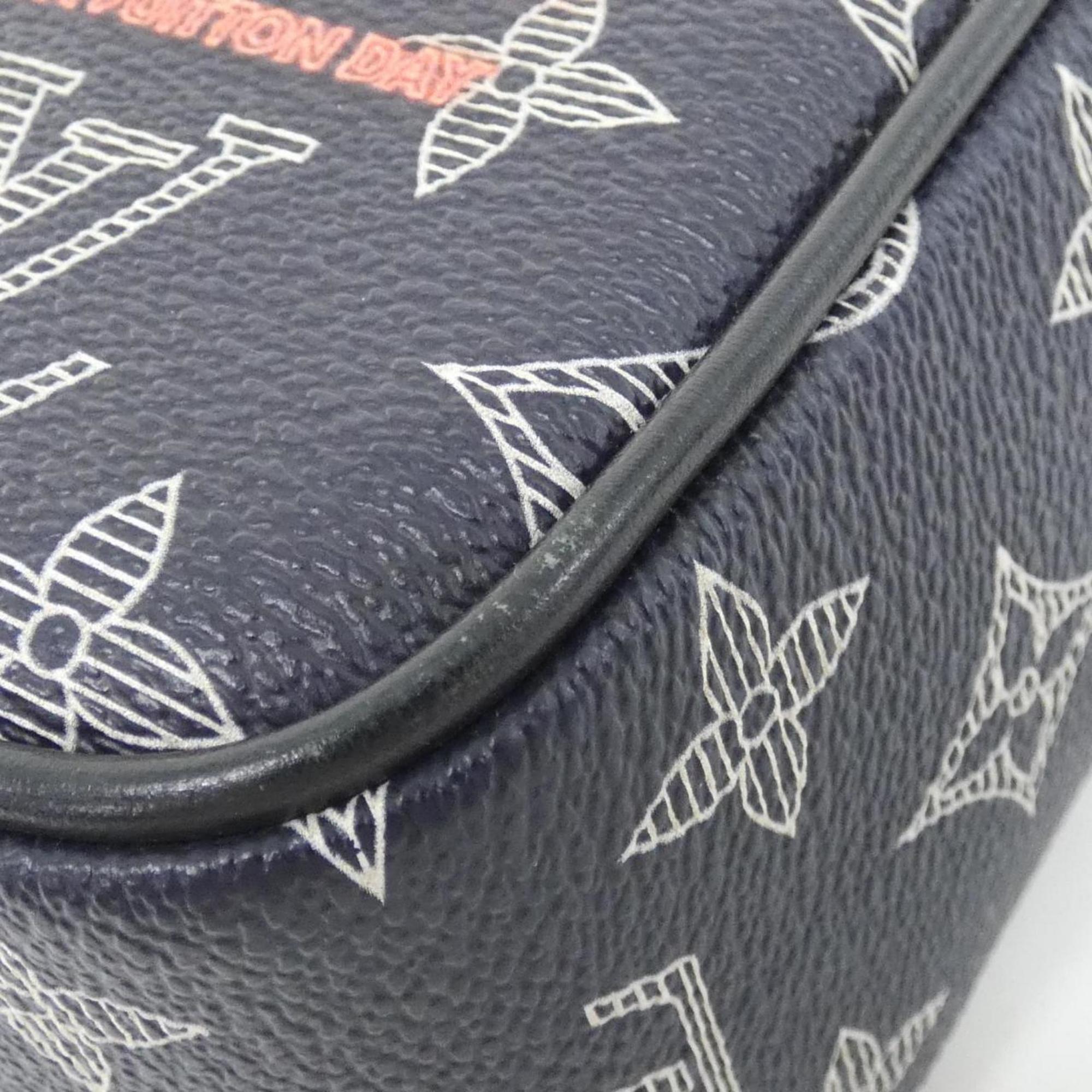 Louis Vuitton Corail Coated Canvas Shoulder Bag