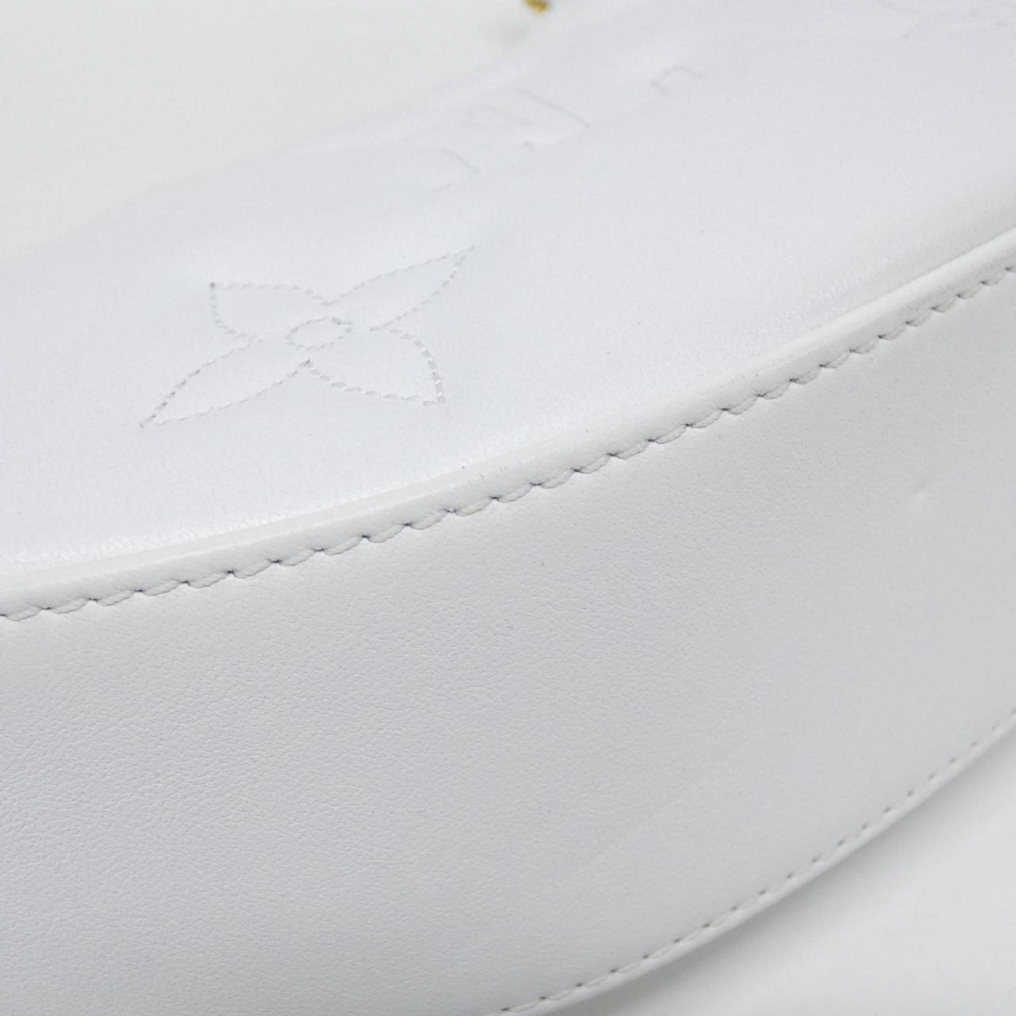 Louis Vuitton Off-White White Leather Shoulder Bag