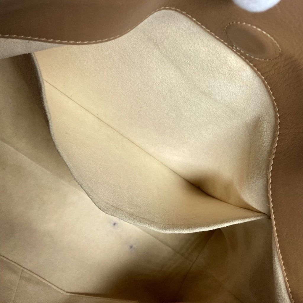 Louis Vuitton Beige Brown Monogram Monogram Shoulder Bag Tote Bag
