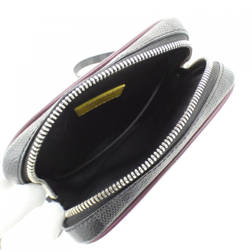 Louis Vuitton Graphite Coated Canvas Leather Shoulder Bag