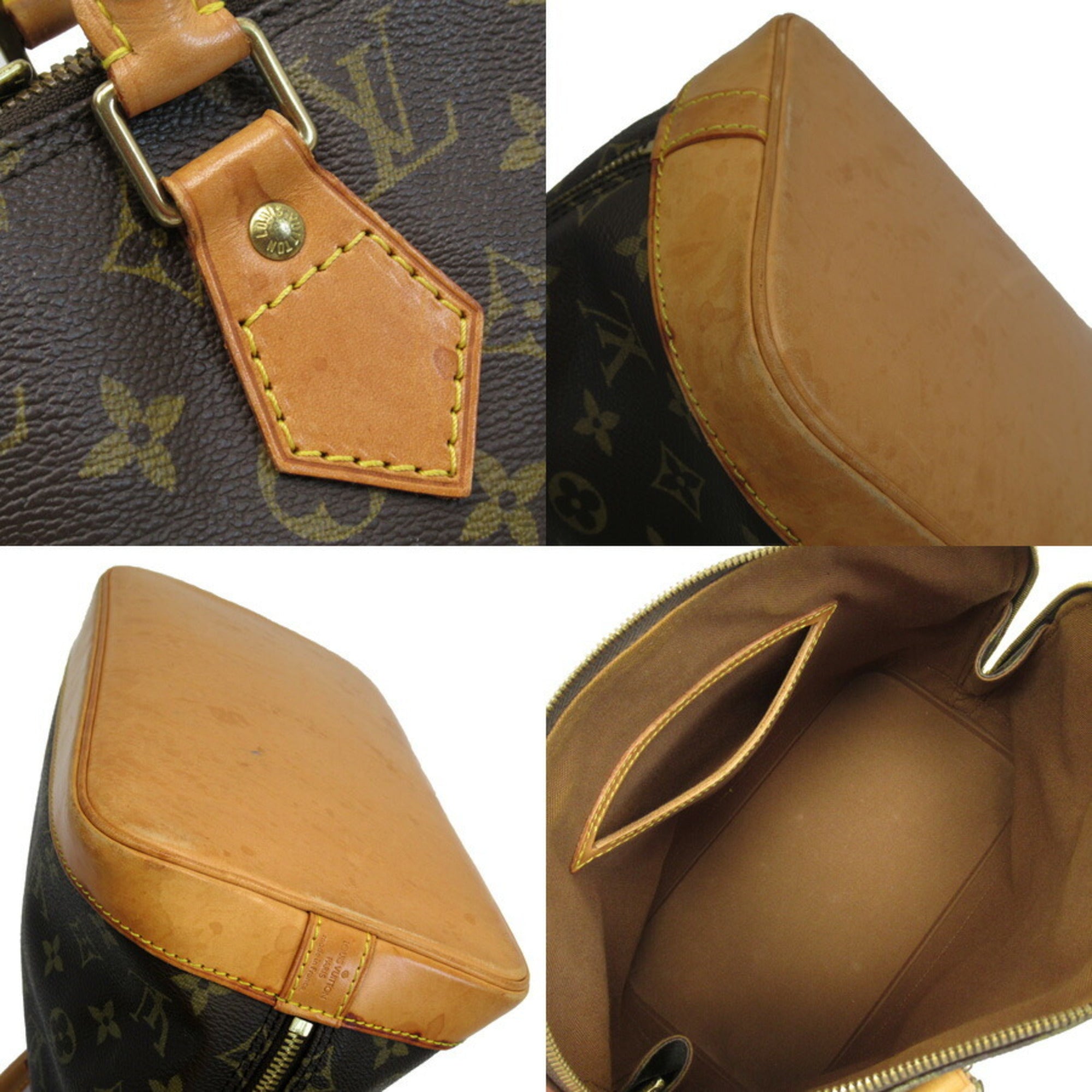 Louis Vuitton Handbag Monogram Alma Br Canvas M51130