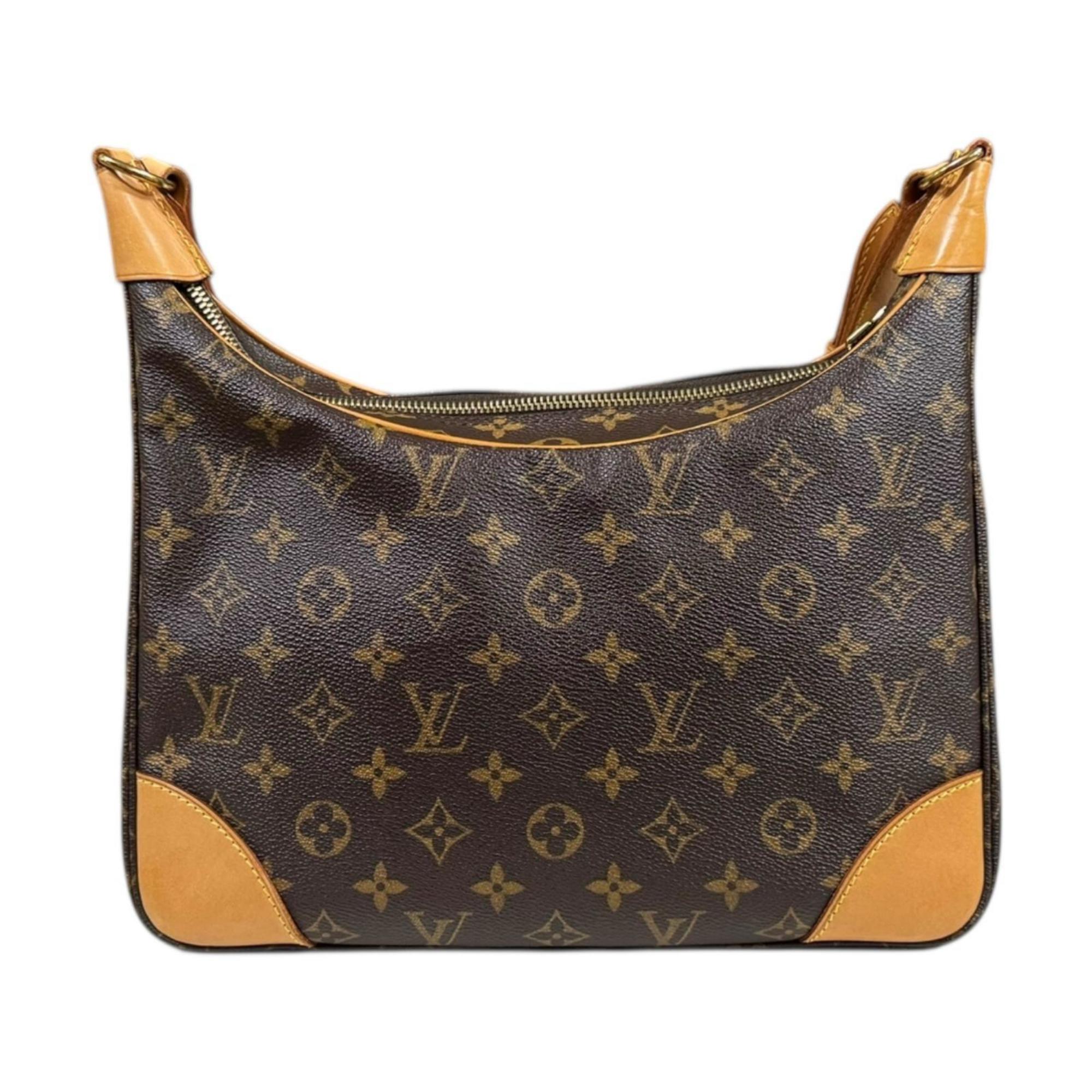 Louis Vuitton Brown Monogram Canvas Shoulder Bag