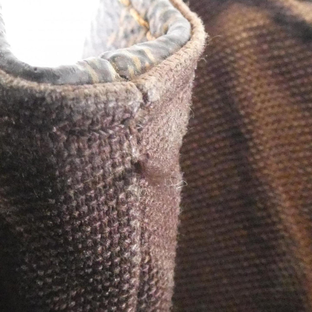 Louis Vuitton Brown Coated Canvas Handbag