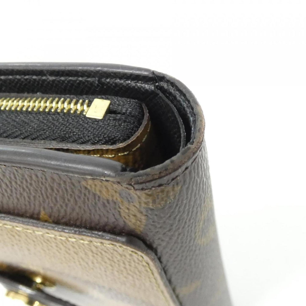 Louis Vuitton Brown Coated Canvas Wallet