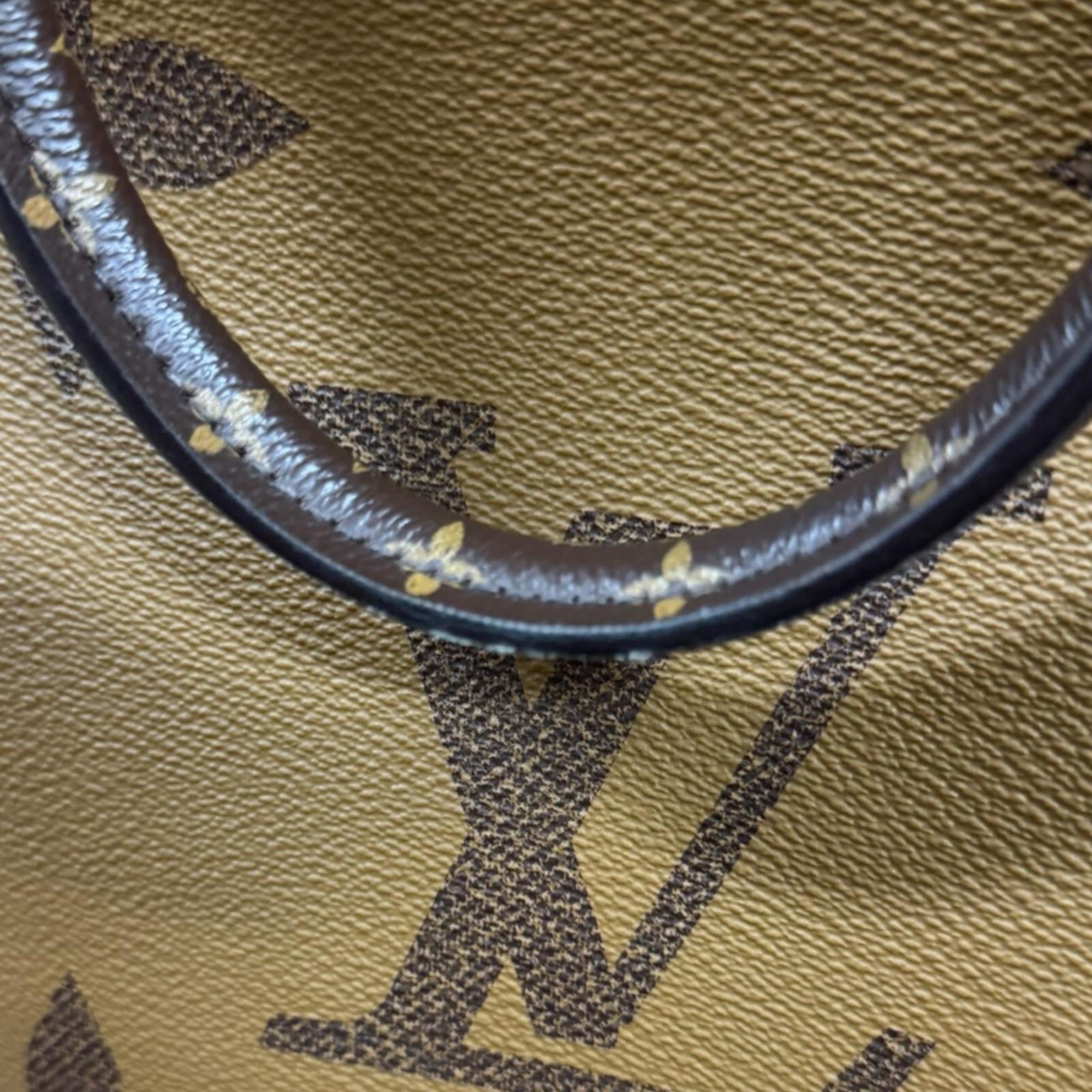 Louis Vuitton Monogram Brown Monogram Monogram Reverse Monogram Monogram Reverse Shoulder Bag