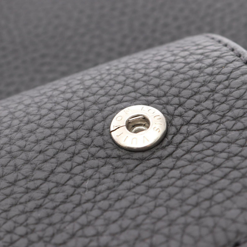 Louis Vuitton Black Leather Backpack