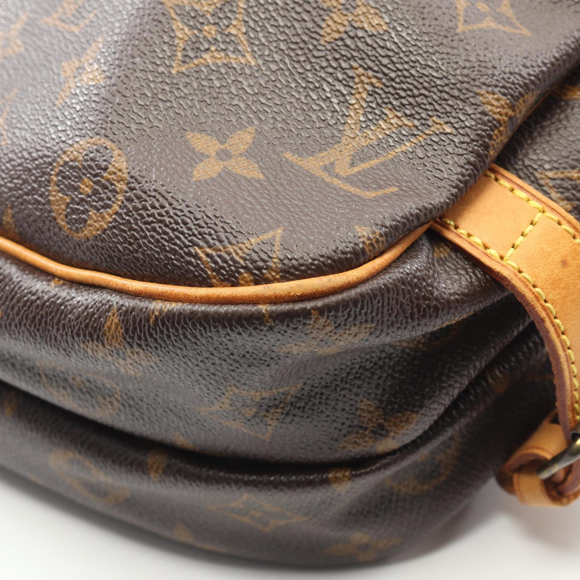Louis Vuitton Brown Coated Canvas Monogram Leather Pvc Shoulder Bag