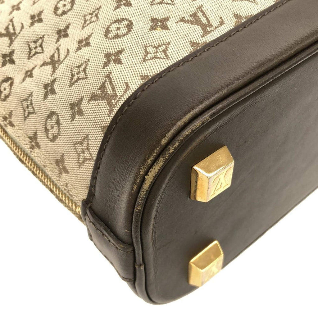 Louis Vuitton Khaki Canvas Handbag