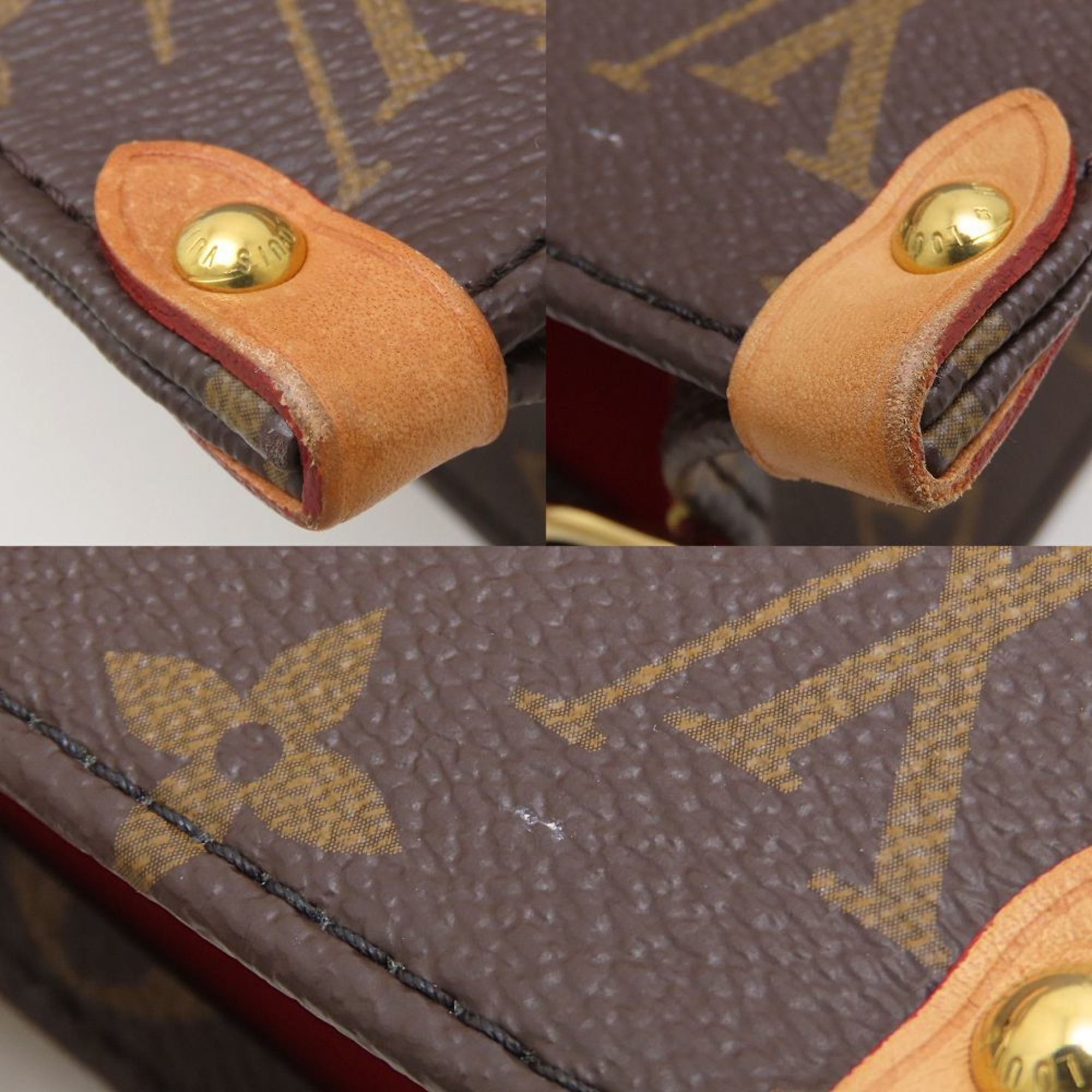 Louis Vuitton Monogram Brown Canvas Tote Bag