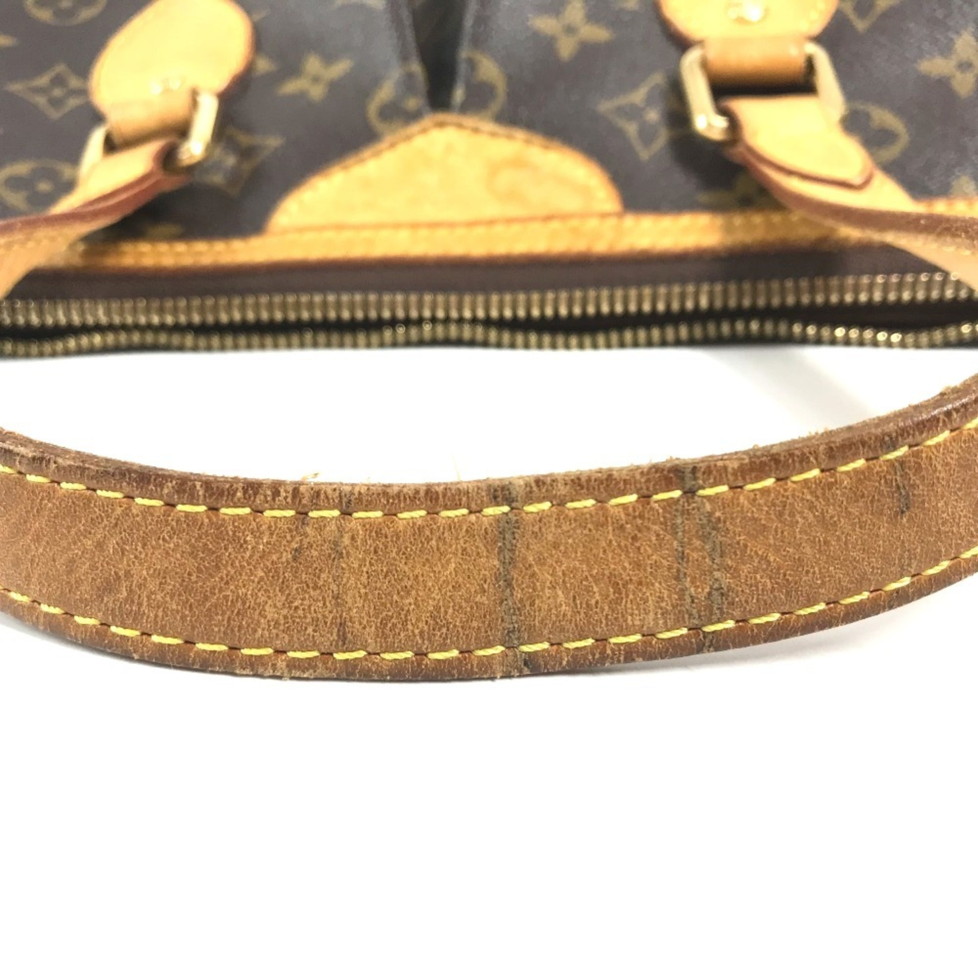Louis Vuitton Brown Monogram Canvas Handbag Shoulder Bag