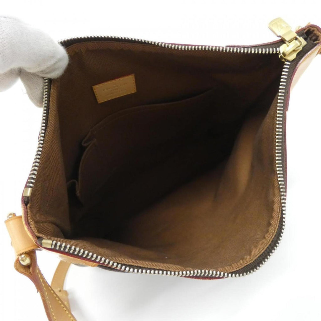 Louis Vuitton Marron Coated Canvas Shoulder Bag