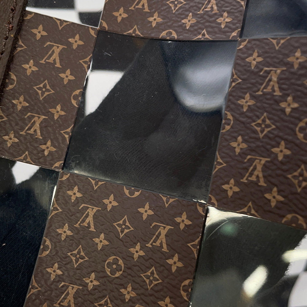 Louis Vuitton Brown Clear Pvc Boston Bag
