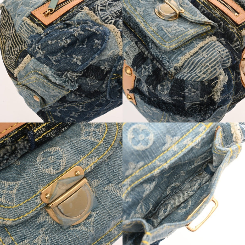 Louis Vuitton Monogram Denim Blue Monogram Denim Handbag