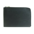 Louis Vuitton Black Epi Leather Clutch Bag