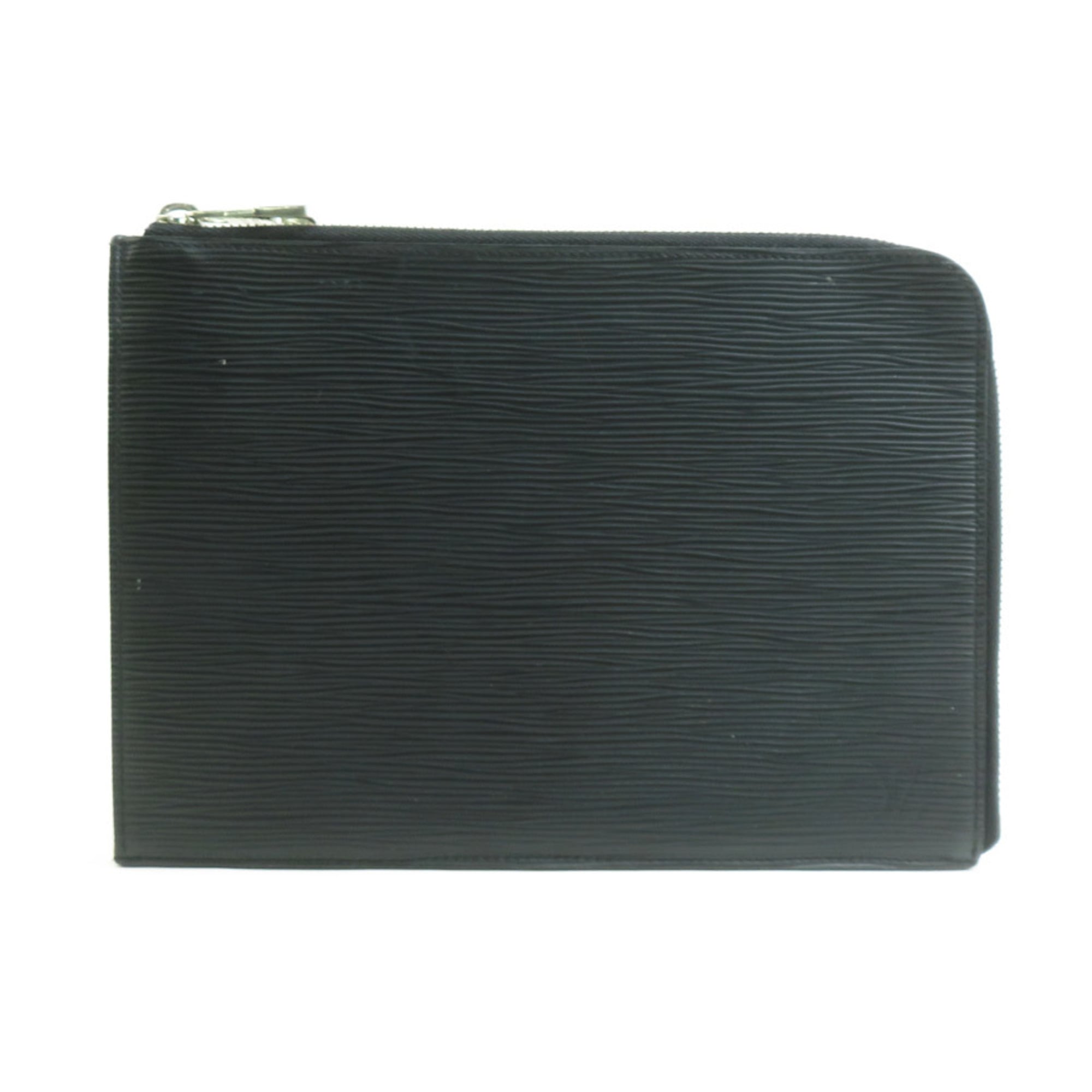 Louis Vuitton Black Epi Leather Clutch Bag