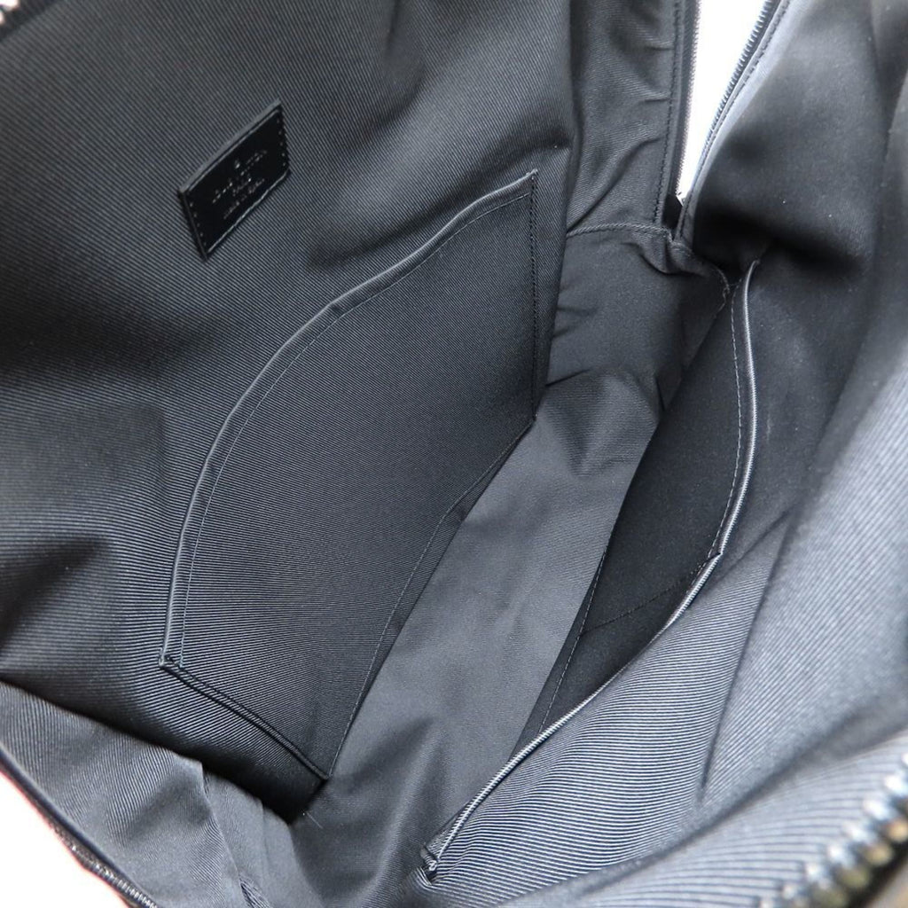 Louis Vuitton Monogram Shadow Noir Leather Backpack