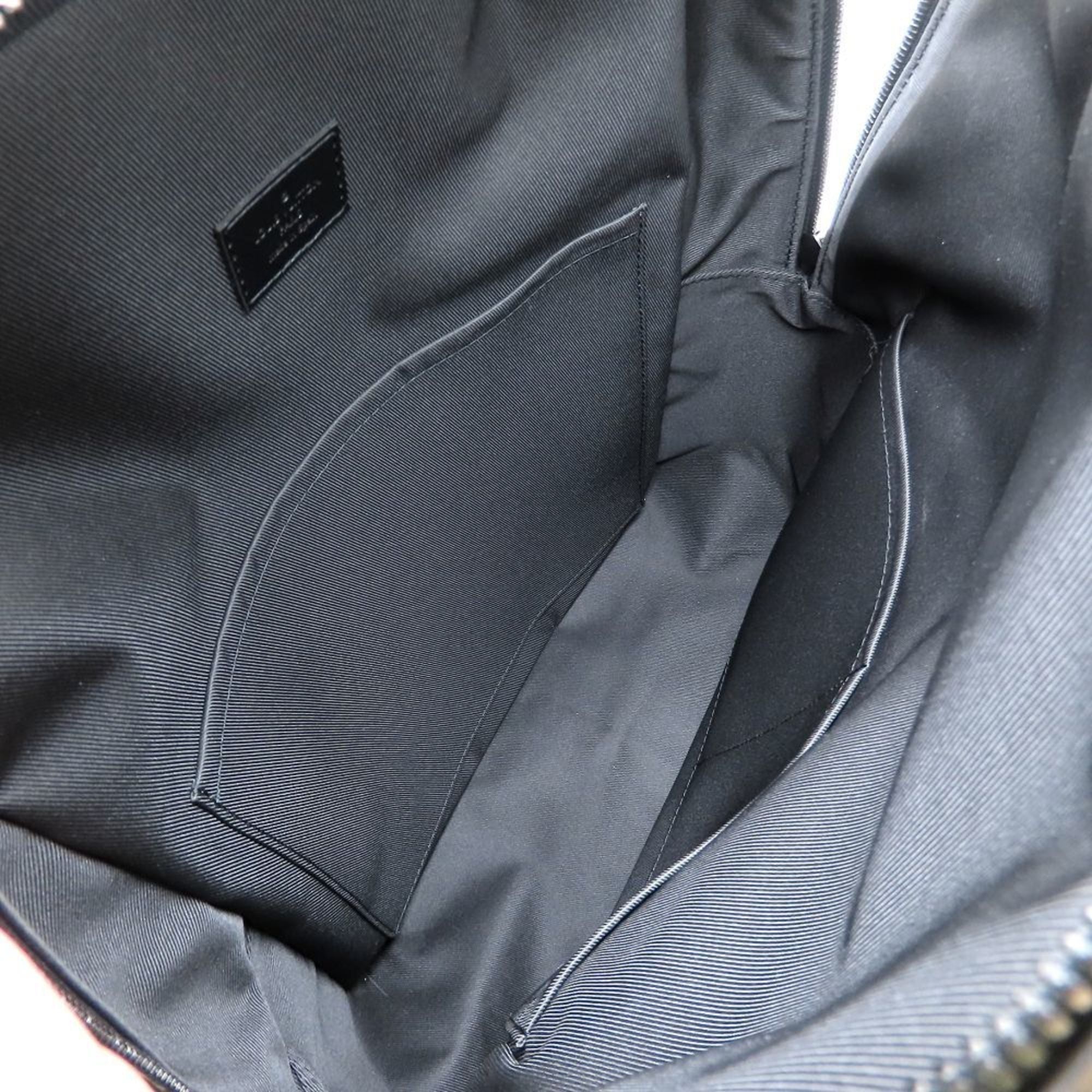 Louis Vuitton Monogram Shadow Noir Leather Backpack
