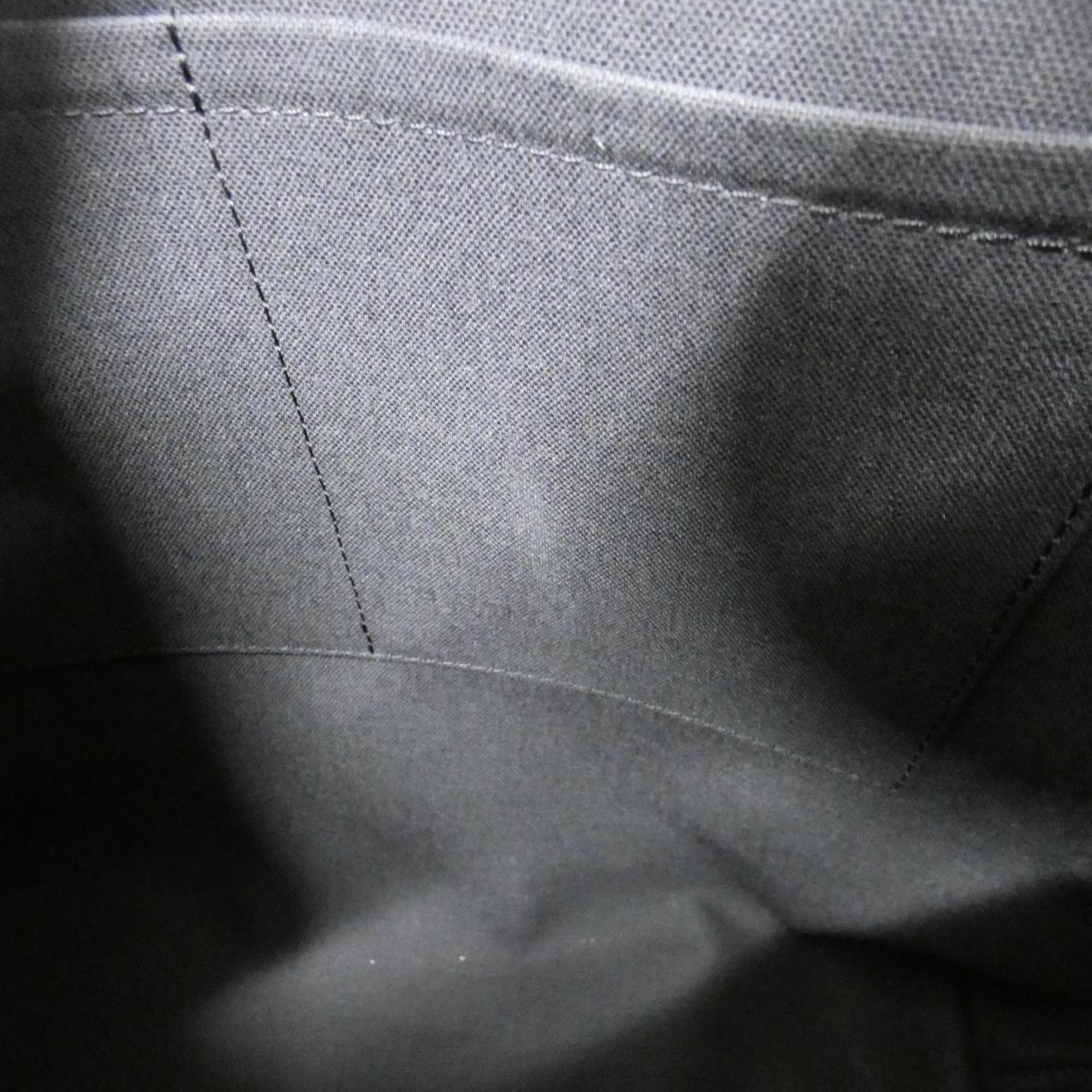 Louis Vuitton Gray Coated Canvas Shoulder Bag