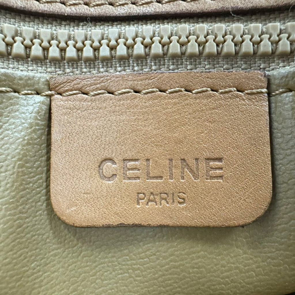 Celine Brown Pvc Shoulder Bag