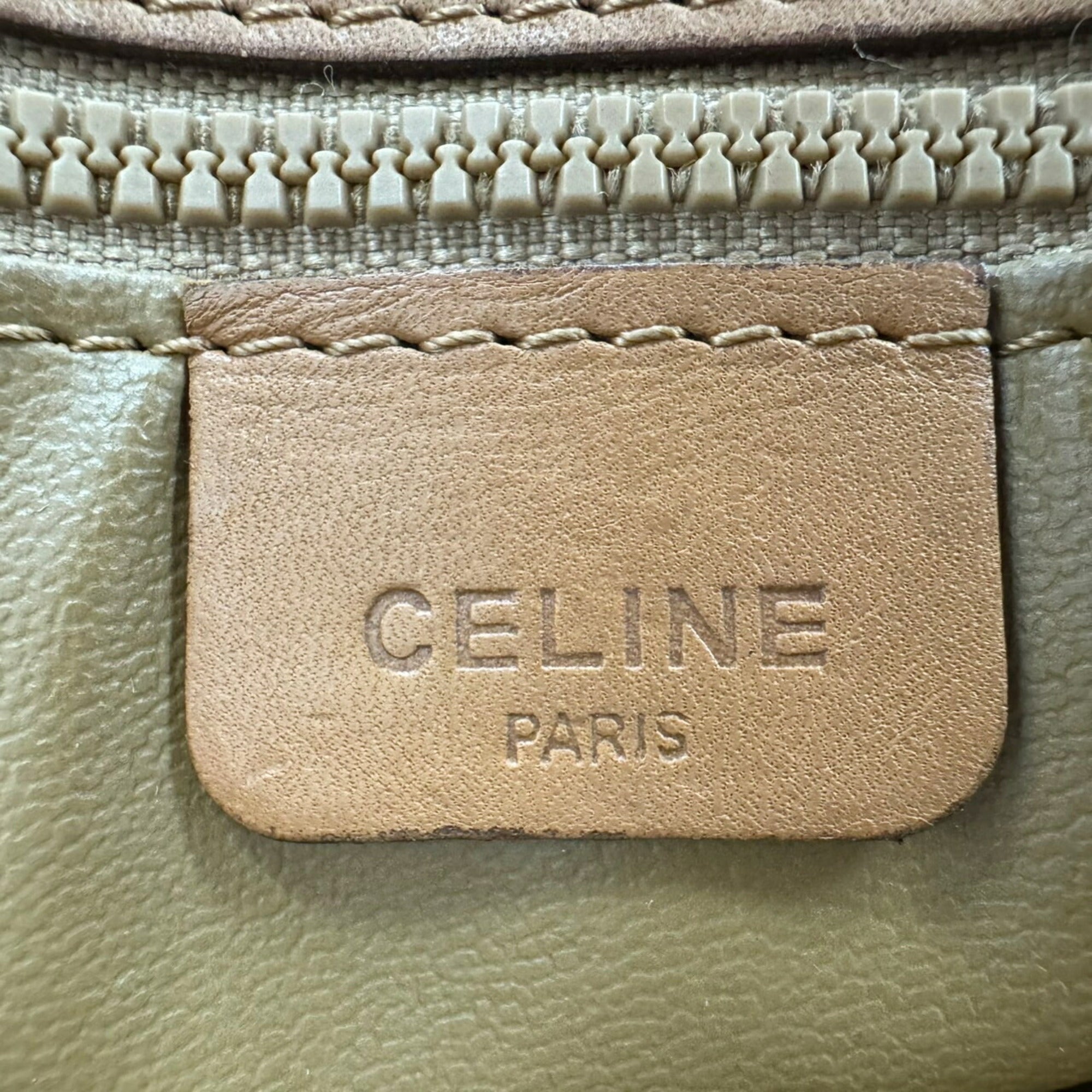 Celine Brown Pvc Shoulder Bag